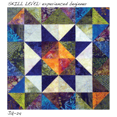 Mosaic Star Charm Quilt
