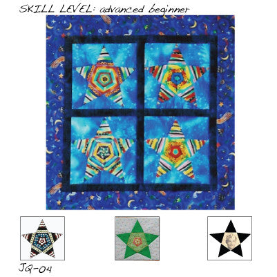 Pentagon Stars Quilt